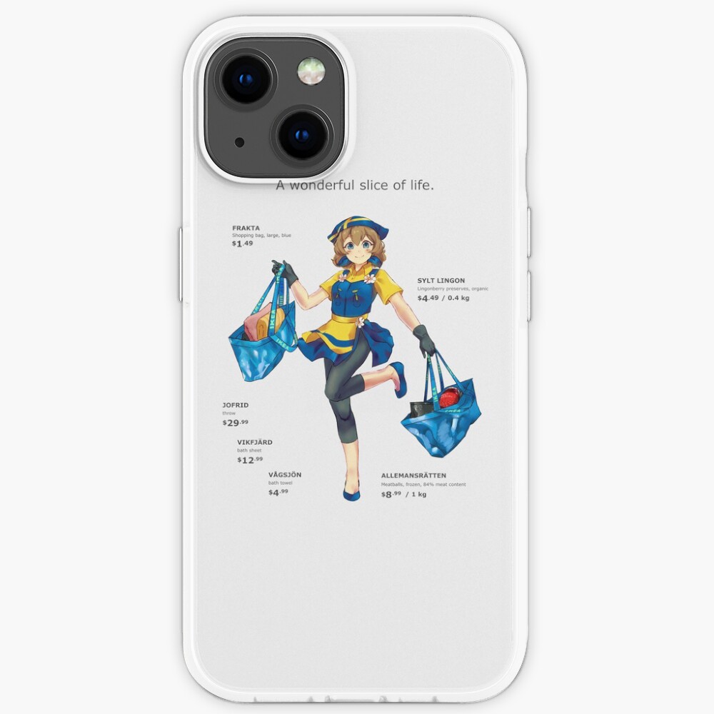 Ikea Chan Poster Iphone Case By Calamari Pop Redbubble