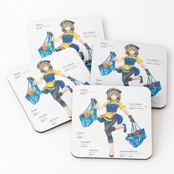 Item preview, IKEA-chan Poster designed and sold by calamari-pop.