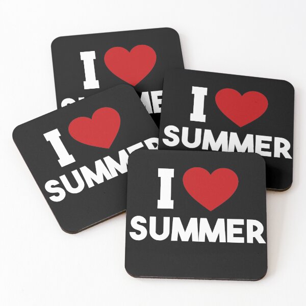 Item preview, I Love Summer Shirt Summer Vacation Beach Summer Camp Tshirt designed and sold by JoDesignLab.