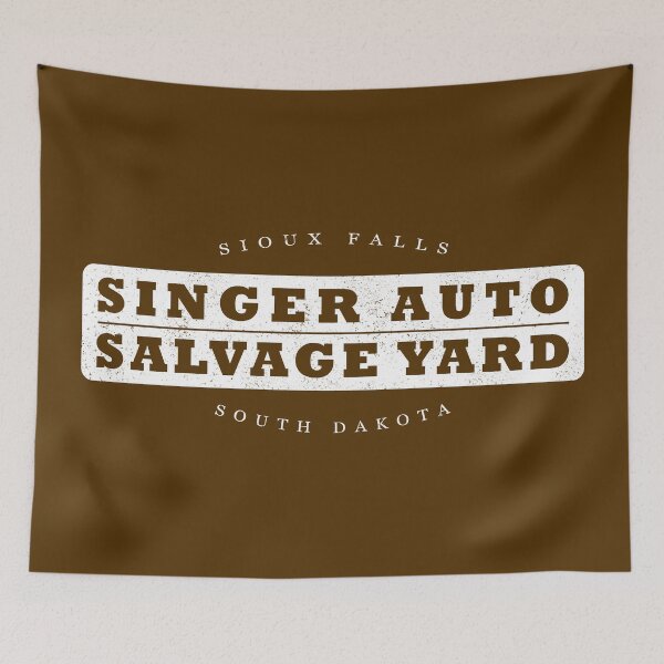Item preview, Singer Auto Salvage Yard designed and sold by prolificlee.