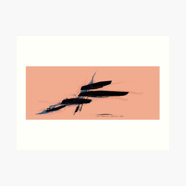 Abstract Monday 026 Art Print