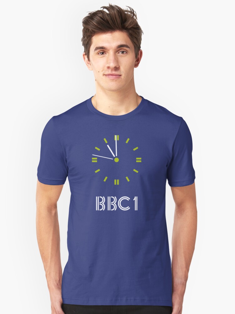 Alternate view of NDVH BBC 1 Clock Slim Fit T-Shirt