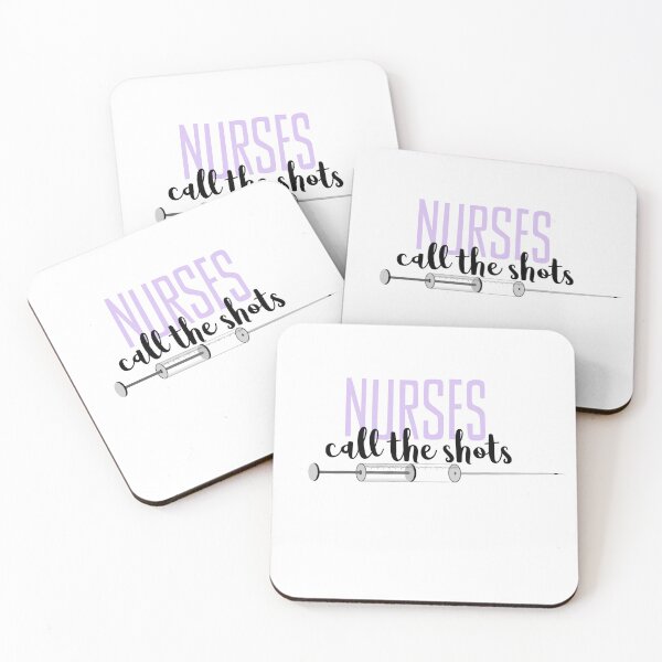Item preview, Nurses call the shots purple designed and sold by Li's Lil Shoppe.