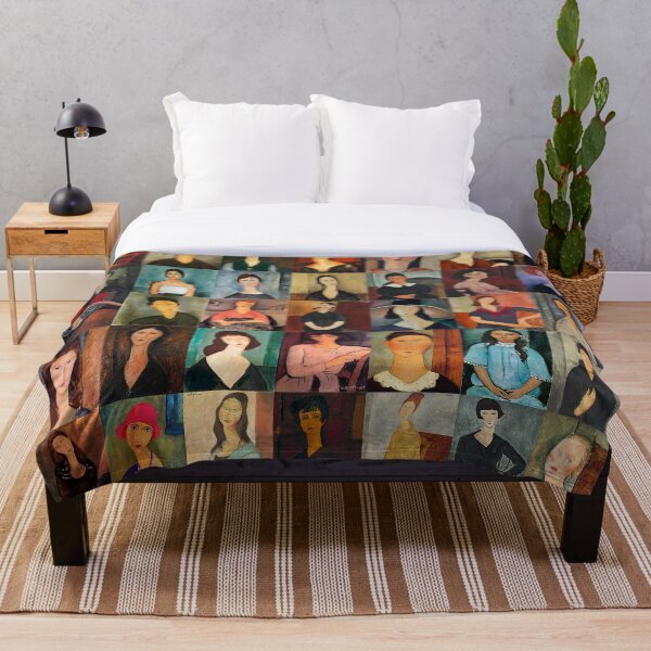 Amadeo Modigliani Throw Blanket