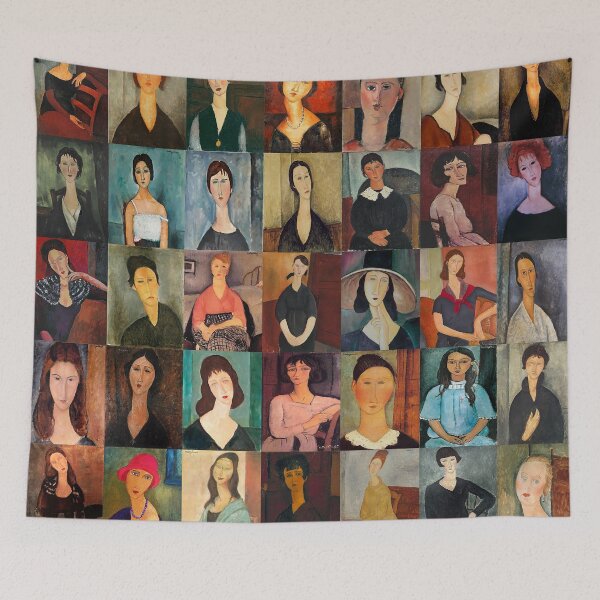 Item preview, Amadeo Modigliani designed and sold by Montage-Madness.