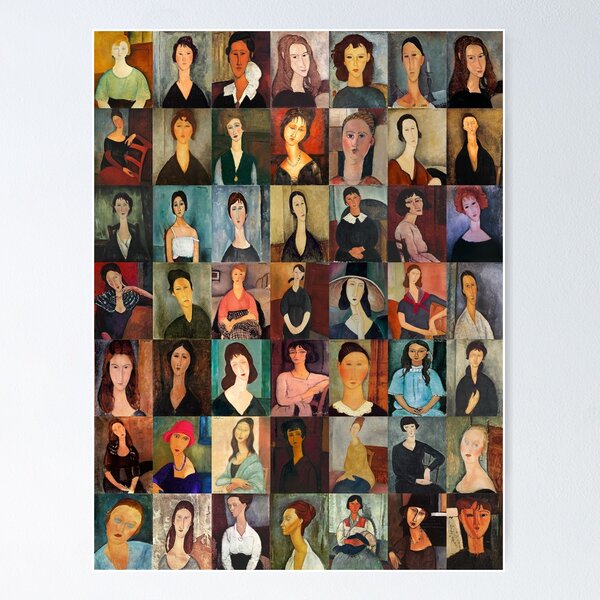 Item preview, Amadeo Modigliani designed and sold by Montage-Madness.