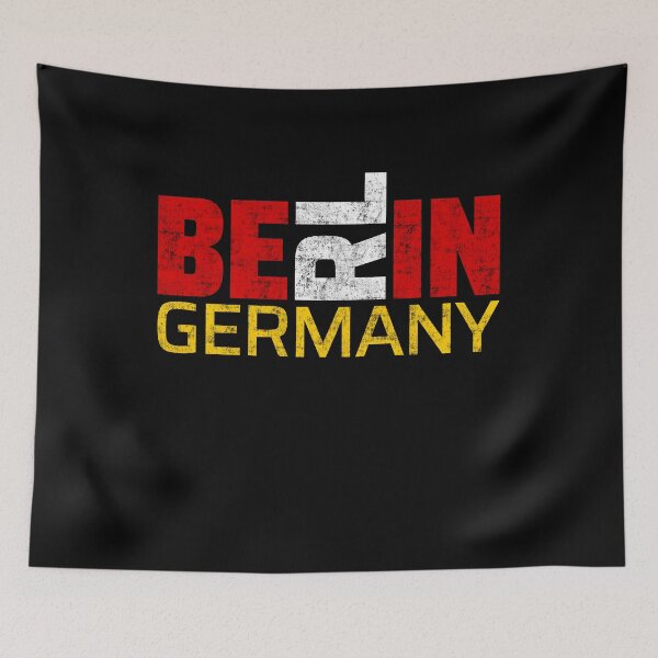 Item preview, Funny Berlin BE IN GERMANY Typography Traveler Souvenir Gift designed and sold by peter2art.