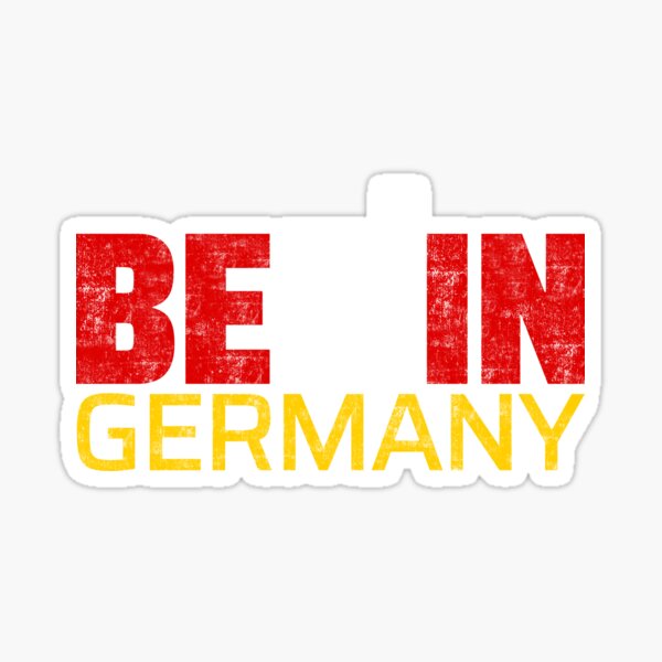 Artikel-Vorschau von Witziges Berlin BE IN GERMANY Typografie Souvenir Geschenk, designt und verkauft von peter2art.