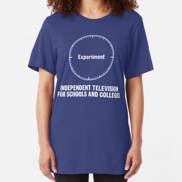 NDVH Independent Television For Schools And Colleges - 1970s Slim Fit T-Shirt