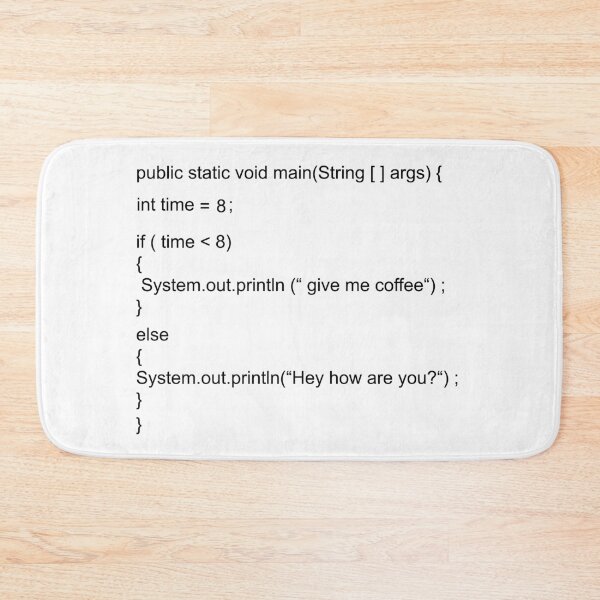 Item preview, Funny Java code designed and sold by Codingshirt.