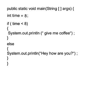 Artwork thumbnail, Funny Java code by Codingshirt