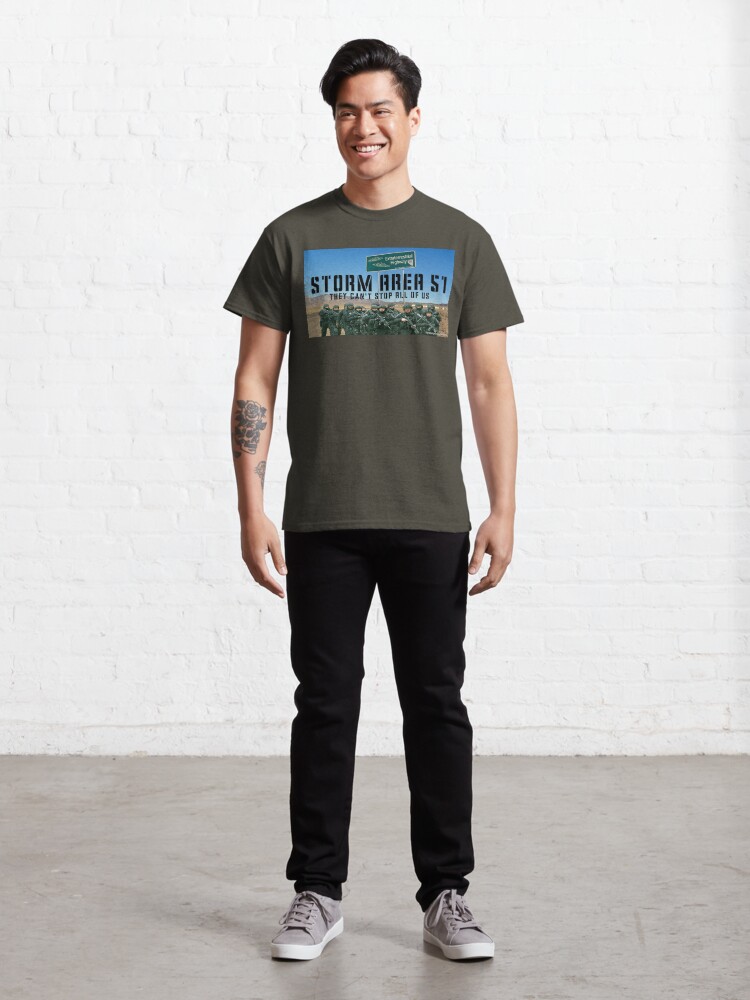 Alternate view of Storm Area 51 Classic T-Shirt