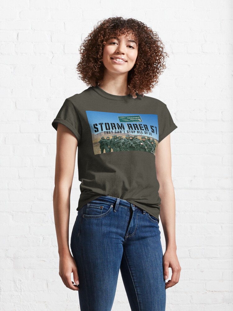 Alternate view of Storm Area 51 Classic T-Shirt