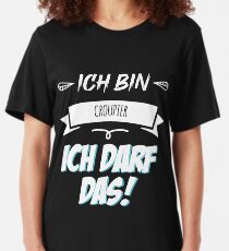 Croupier Funny saying Occupation Hobby employment Labor worker Slim Fit T-Shirt