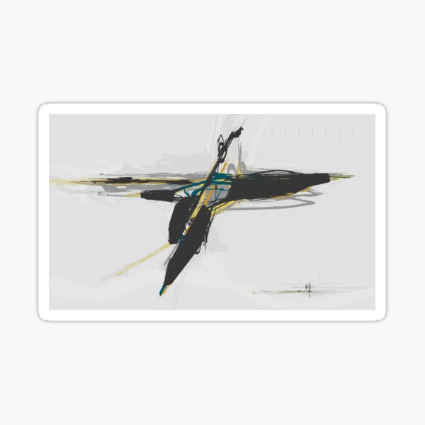 Abstract Monday 037 Sticker