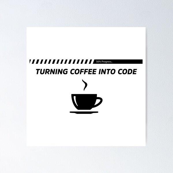 Artikel-Vorschau von Kaffee in Code verwandeln - Lustige Programmierwitze - Helle Farbe, designt und verkauft von Programming Jokes.