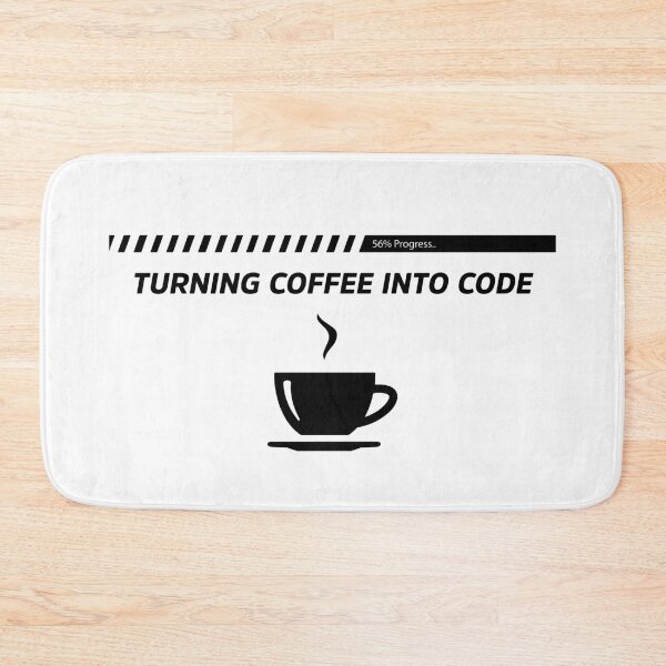 Item preview, Turning Coffee Into Code - Funny Programming Jokes - Light Color designed and sold by Programming Jokes.