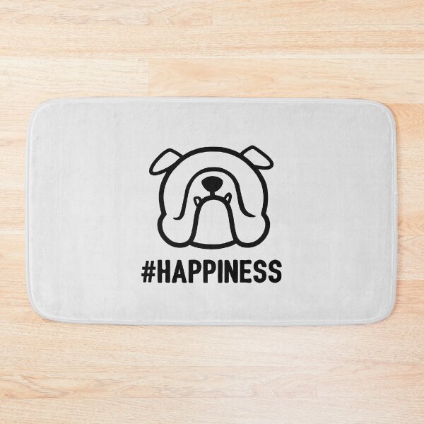Item preview, Bulldogs are happiness!  Bulldog breed bias - Bully love! English Bulldog love - #bullylove - Bulldog gifts #bullylife designed and sold by smooshfaceutd.