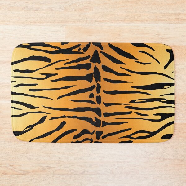 Item preview, Tiger Stripes Striped fur Animal Africa Pattern Black Orange  designed and sold by funnytshirtemp.
