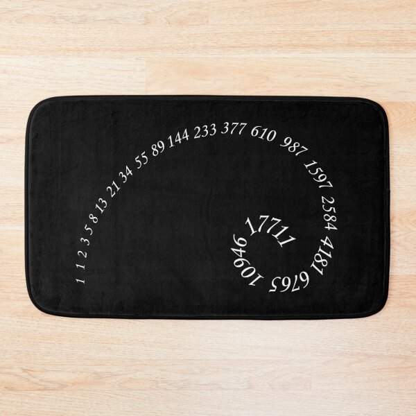 Item preview, Fibonacci golden ratio spiral design for geometry lovers designed and sold by IceShirts.