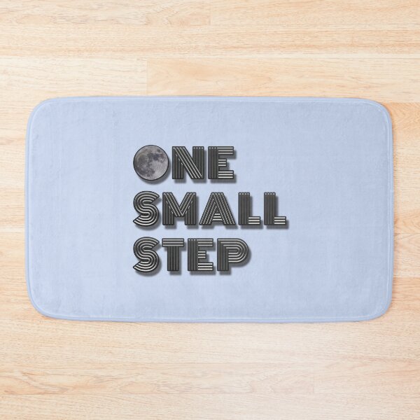 Item preview, ONE SMALL STEP. Neil Armstrong's motivational words from the Moon designed and sold by tinytiger77.