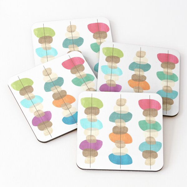 Item preview, Colorful Mid Century Modern Print - Abstract designed and sold by Elsy's Art.