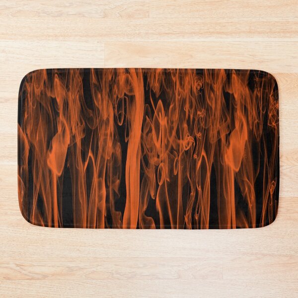Item preview, Orange Smoke on Black Background Large designed and sold by Darcy777.