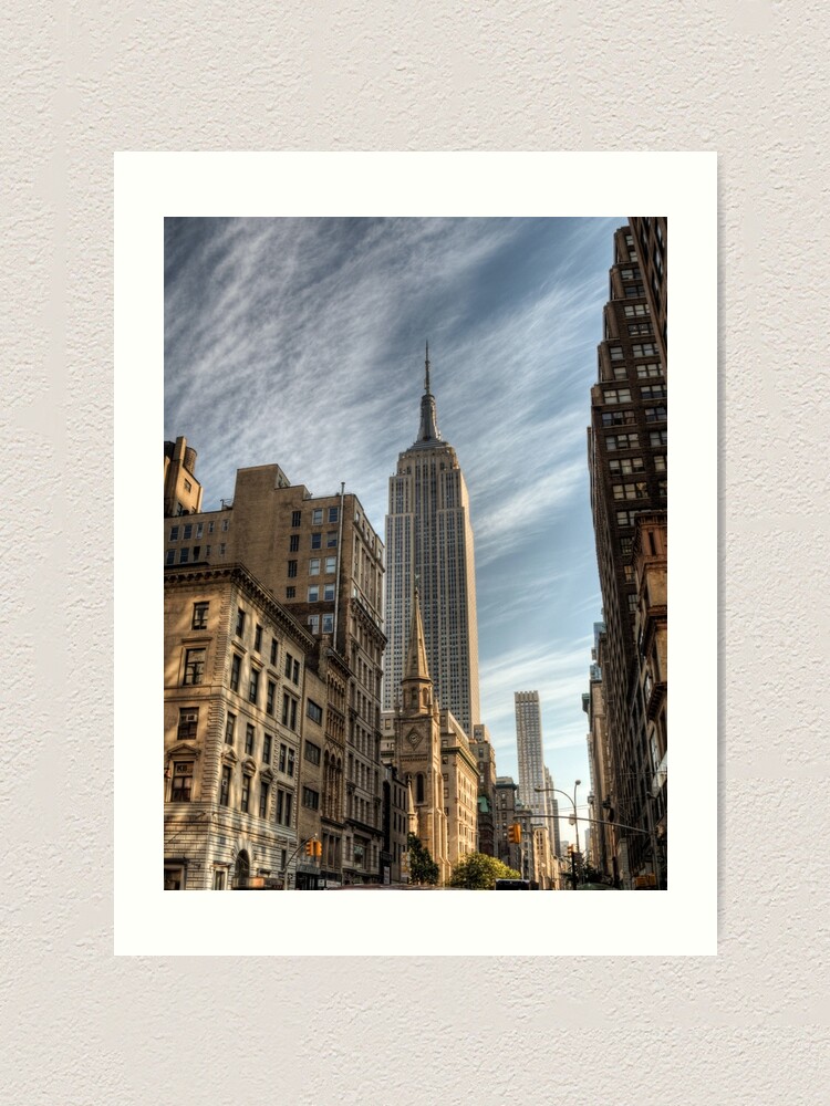Alternate view of Empire State Building Art Print