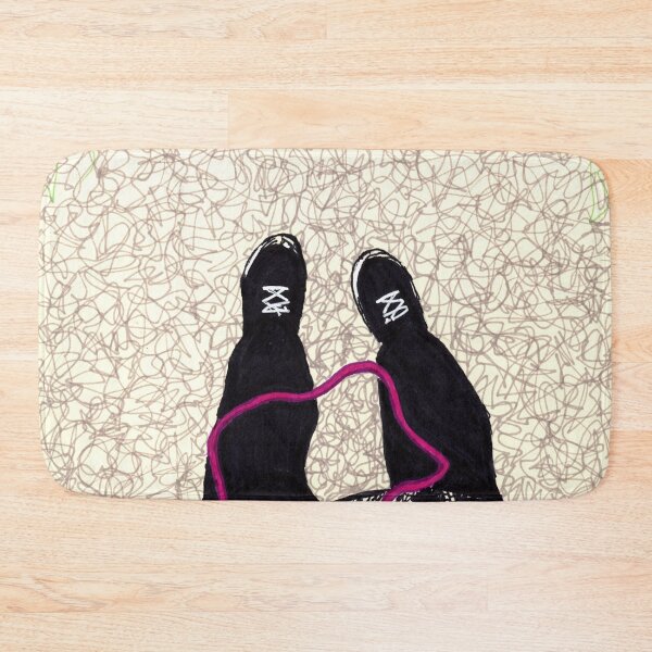 Item preview, sneakers and earbuds designed and sold by purplestgirl.