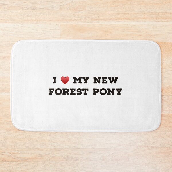 Item preview, I Love My New Forest Pony designed and sold by Yviemakes.