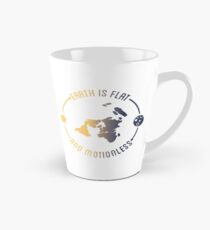 Taza cónica LA TIERRA ES PLANA Y SIN MOVIMIENTO