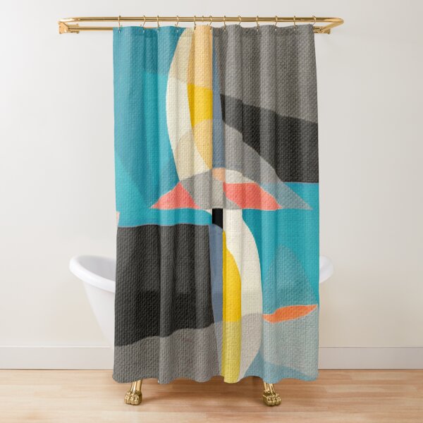 Sailing on the Canal Shower Curtain