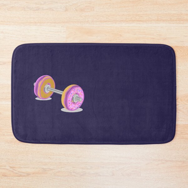 Item preview, Donut, dumbbell, weightlifting designed and sold by DerSenat.