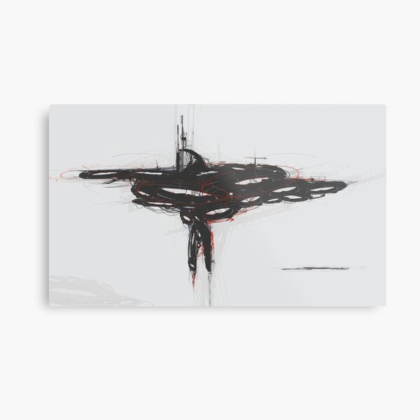 Abstract Monday 041 Metal Print
