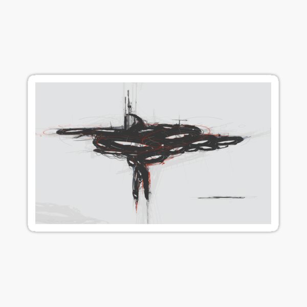 Abstract Monday 041 Sticker