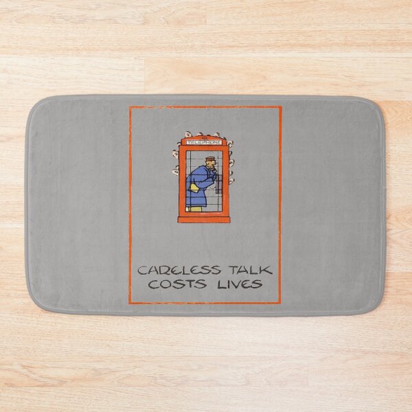 Item preview, Careless talk costs lives vintage poster designed and sold by bumblethebee.