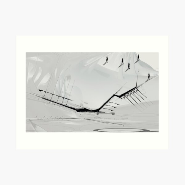 Abstract Monday 053 Art Print