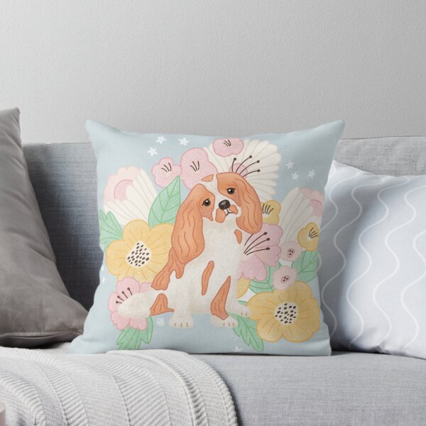 Item preview, Cavalier King Charles Illustration designed and sold by Abigail Moss.