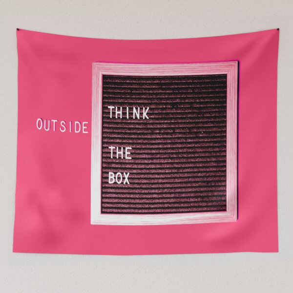 Item preview, Think Outside The BOX, Get Creative designed and sold by mwagie.