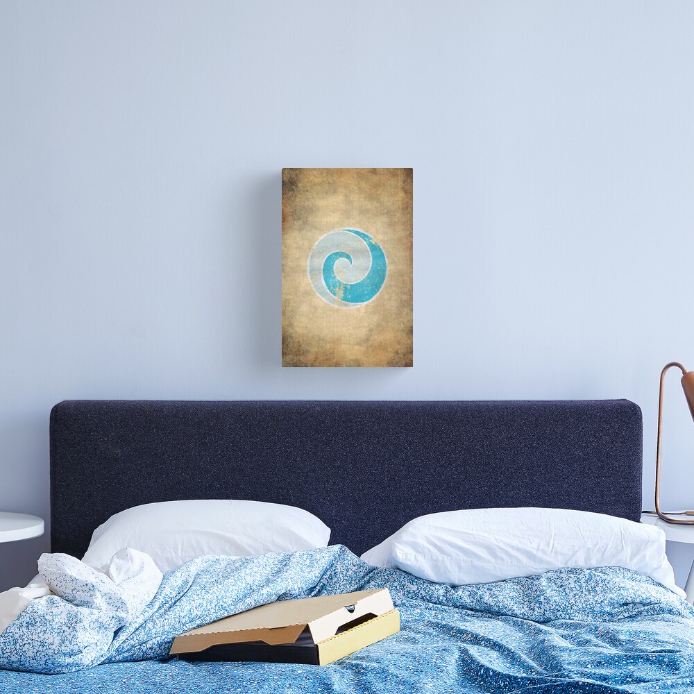 Air Nomads Logo · Distressed Canvas Print