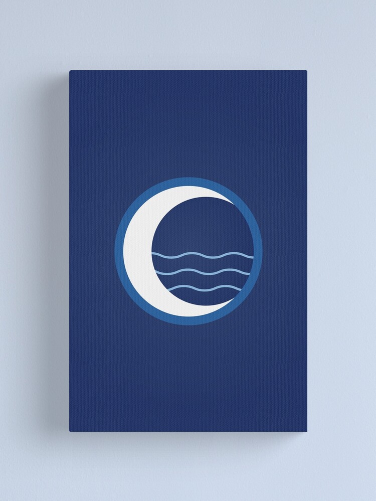 Alternate view of Water Tribe Logo Canvas Print
