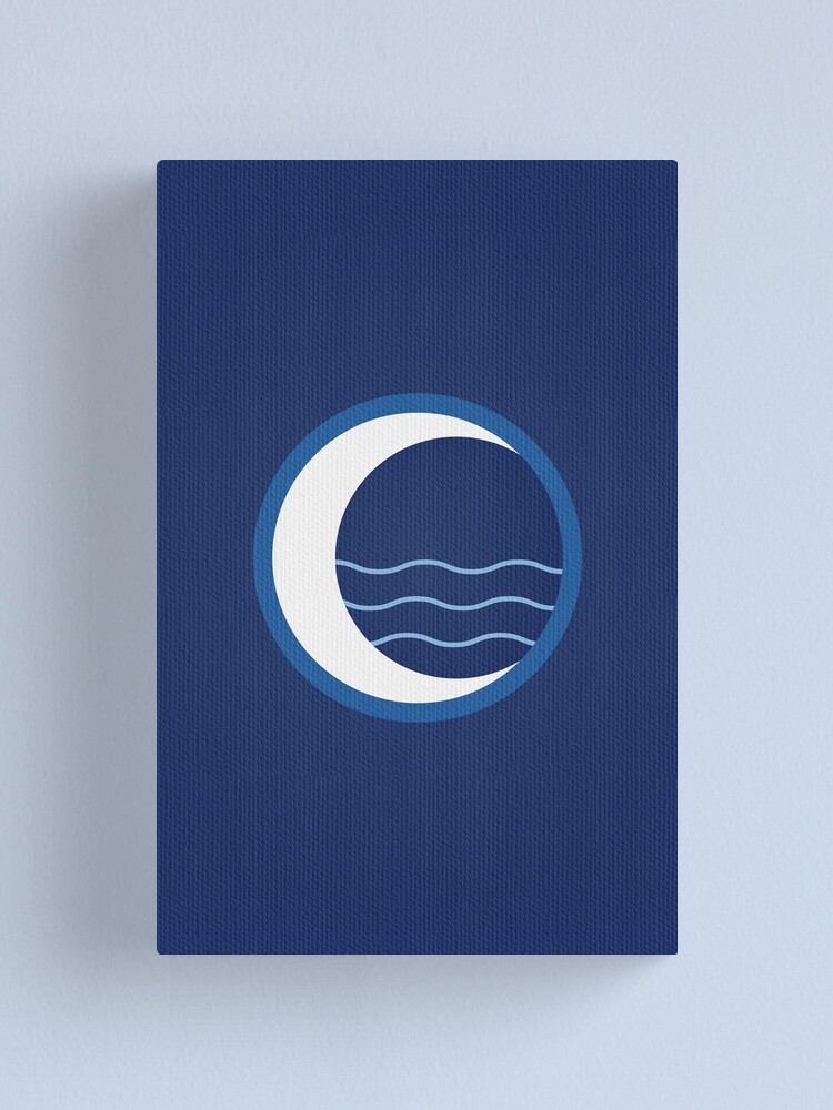 Alternate view of Water Tribe Logo Canvas Print