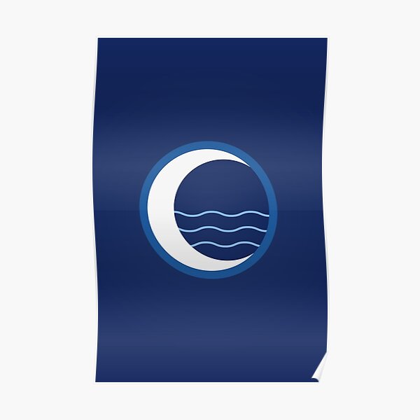 Water Tribe Logo Poster