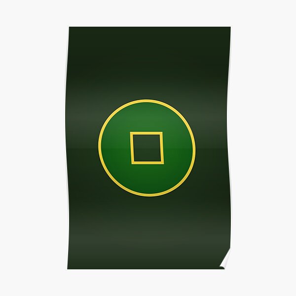 Earth Kingdom Logo Poster