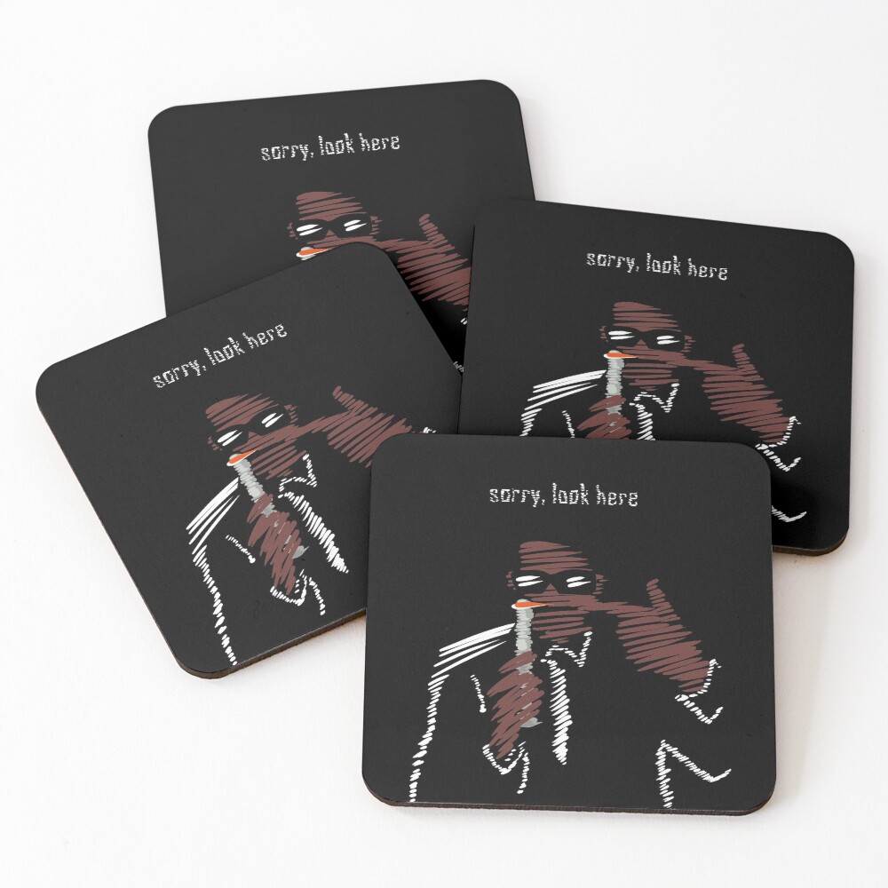Item preview, Coasters (Set of 4) designed and sold by Roningasa.