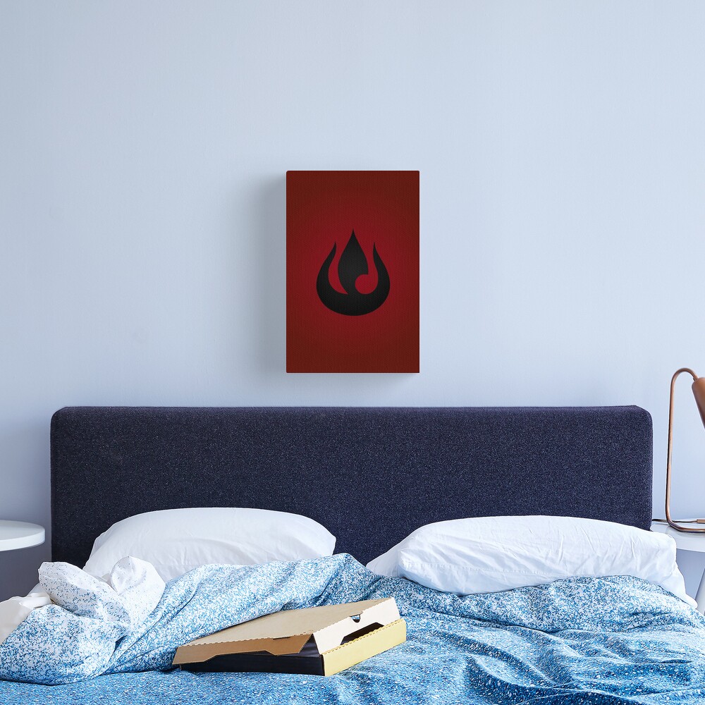 Fire Nation Logo Canvas Print
