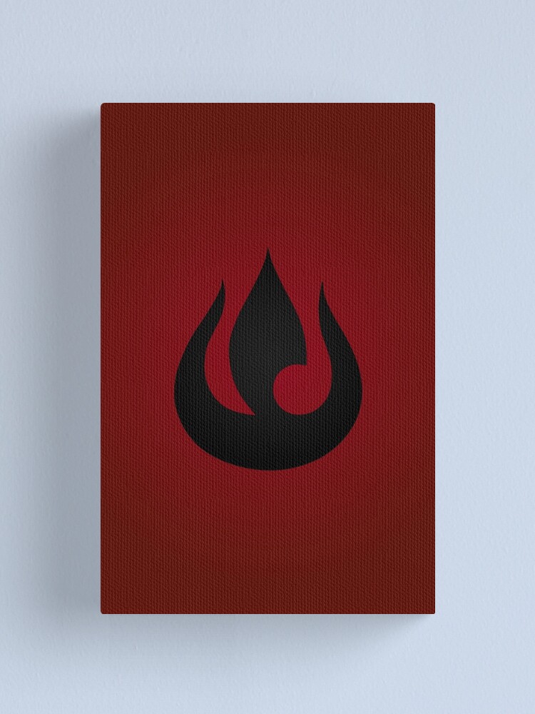 Alternate view of Fire Nation Logo Canvas Print