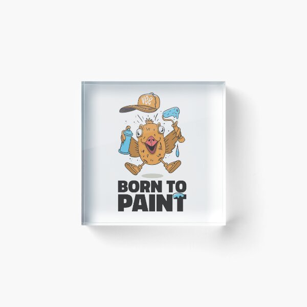 Item preview, Born To Paint designed and sold by THVM theBRICK.