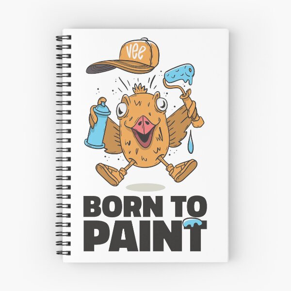 Item preview, Born To Paint designed and sold by THVM theBRICK.