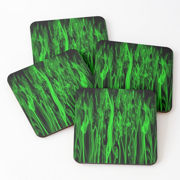 Item preview, Apple Green  Smoke on Black Background Large designed and sold by Darcy777.